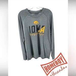 Champion Gray Athletic Long Sleeve Shirt